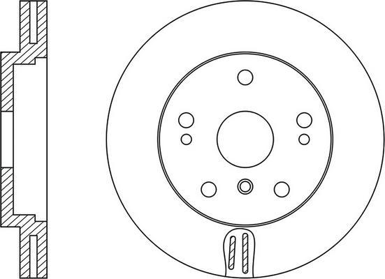 FIT FR0504V - Kočioni disk www.molydon.hr