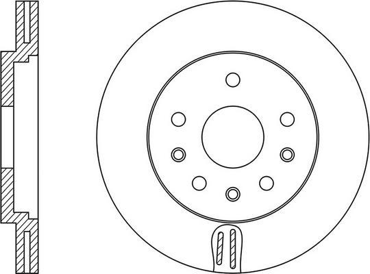 FIT FR0502V - Kočioni disk www.molydon.hr