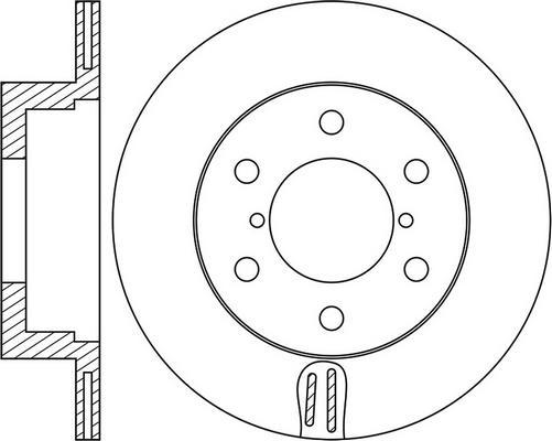 FIT FR0511V - Kočioni disk www.molydon.hr