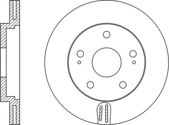 FIT FR0513V - Kočioni disk www.molydon.hr