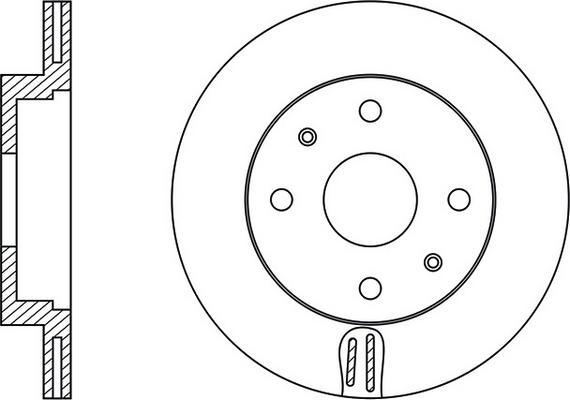 FIT FR0586V - Kočioni disk www.molydon.hr