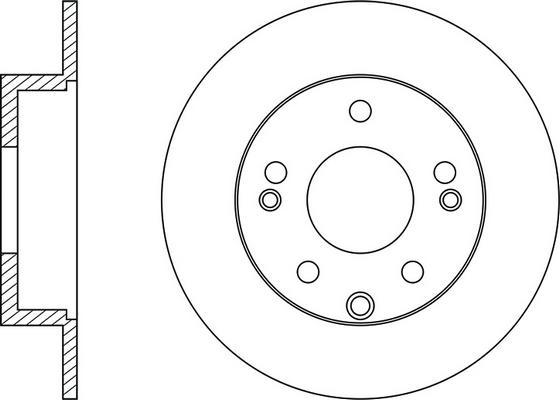 FIT FR0581 - Kočioni disk www.molydon.hr