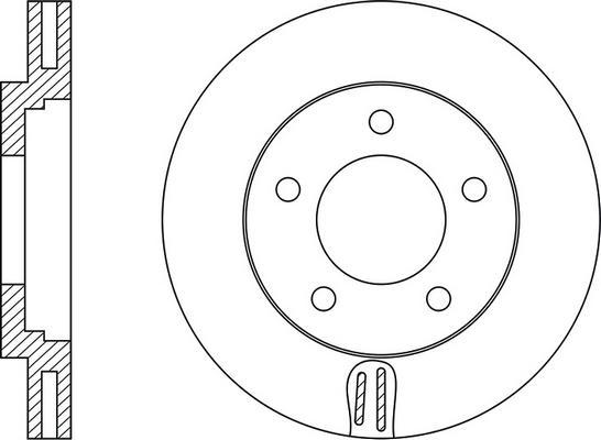 Rotinger RT 2569 T7 - Kočioni disk www.molydon.hr