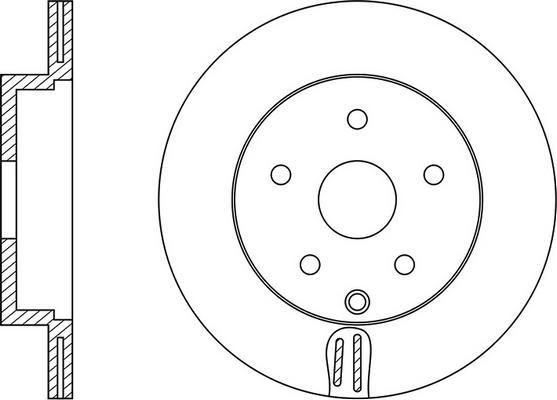 FIT FR0535V - Kočioni disk www.molydon.hr