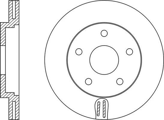 FIT FR0532V - Kočioni disk www.molydon.hr