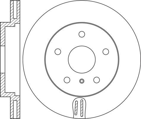 FIT FR0526V - Kočioni disk www.molydon.hr