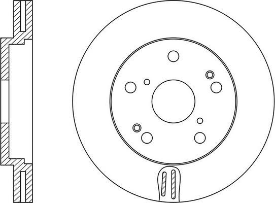 FIT FR0523V - Kočioni disk www.molydon.hr