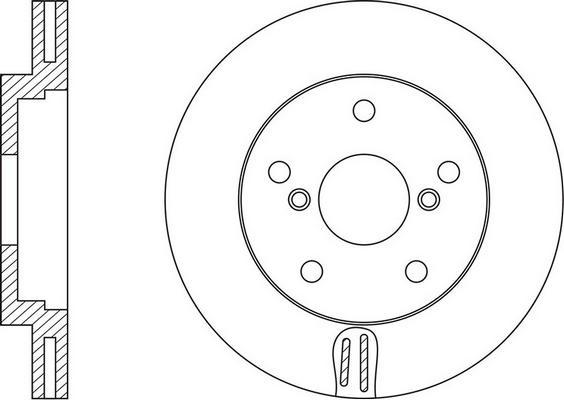 BOSCH 0 986 479 V57 - Kočioni disk www.molydon.hr