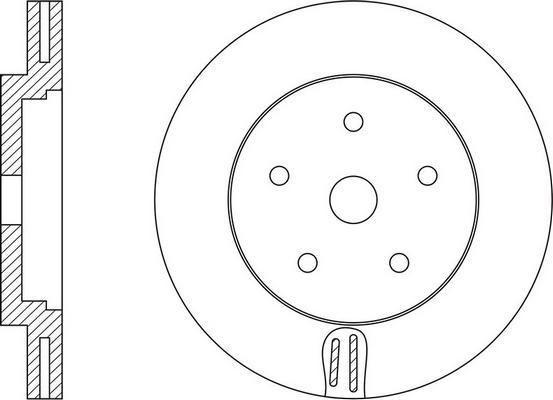 FIT FR0661V - Kočioni disk www.molydon.hr