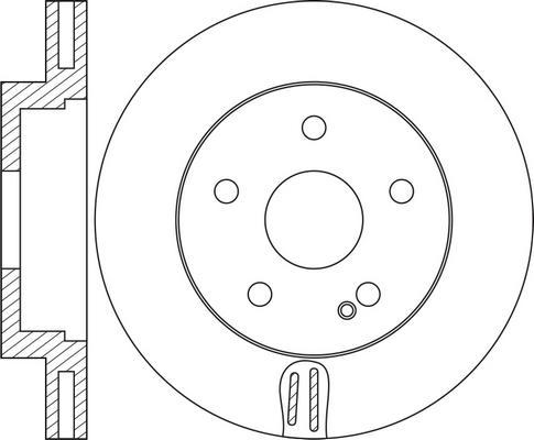 FIT FR0662V - Kočioni disk www.molydon.hr