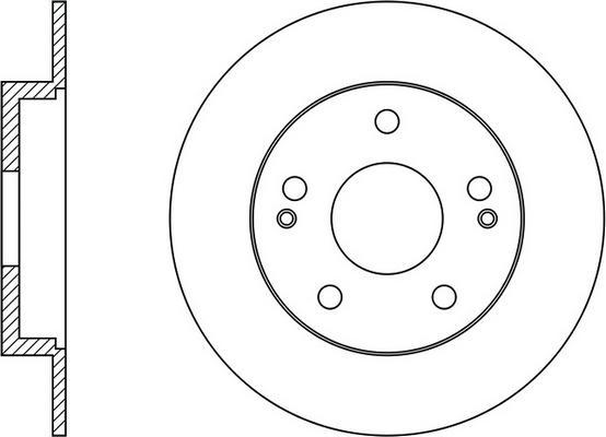 FIT FR0667 - Kočioni disk www.molydon.hr