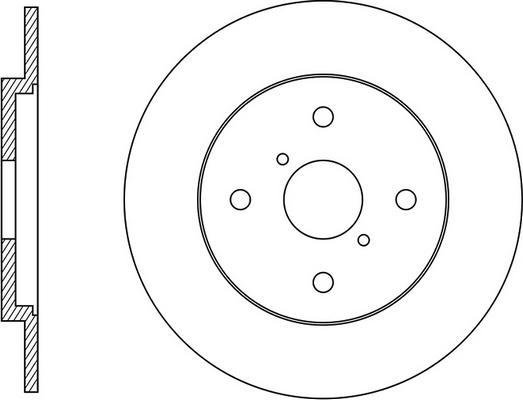 TRW DF4800 - Kočioni disk www.molydon.hr