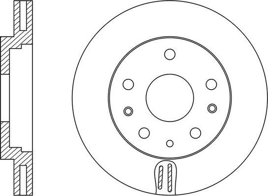 FIT FR0607V - Kočioni disk www.molydon.hr