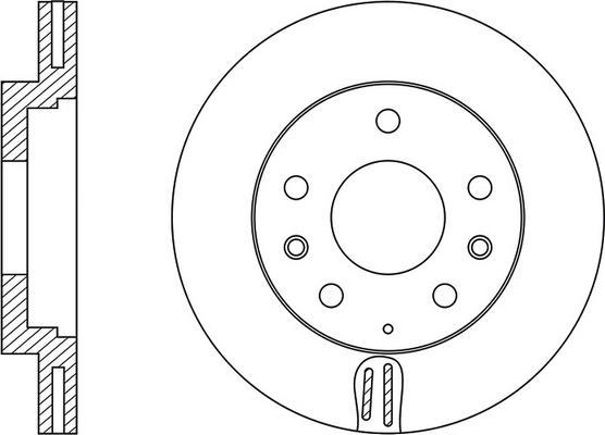 LYNXauto BN-1652 - Kočioni disk www.molydon.hr