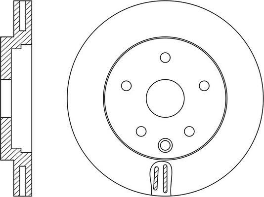 FIT FR0611V - Kočioni disk www.molydon.hr