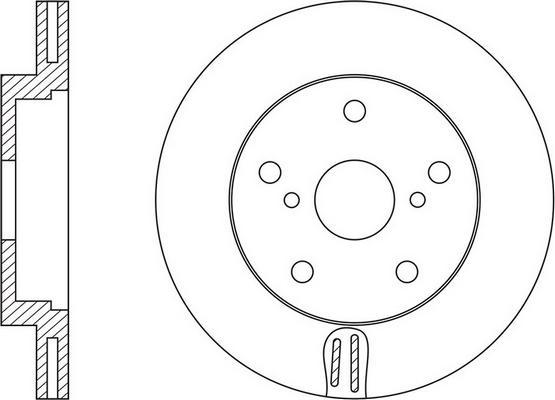 FIT FR0680V - Kočioni disk www.molydon.hr