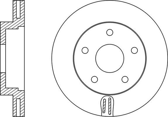 FIT FR0638V - Kočioni disk www.molydon.hr