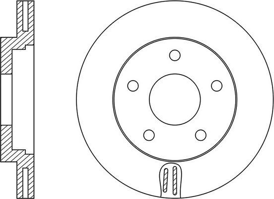 FIT FR0625V - Kočioni disk www.molydon.hr