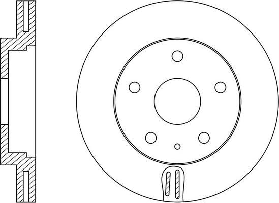 A.B.S. 9C42111 - Kočioni disk www.molydon.hr