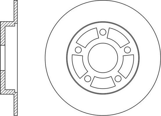 FIT FR0676 - Kočioni disk www.molydon.hr