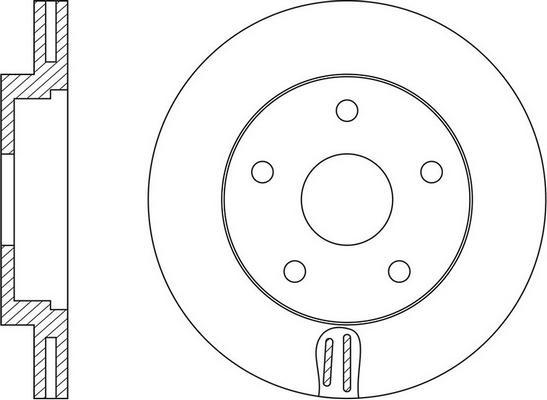 FIT FR0672V - Kočioni disk www.molydon.hr