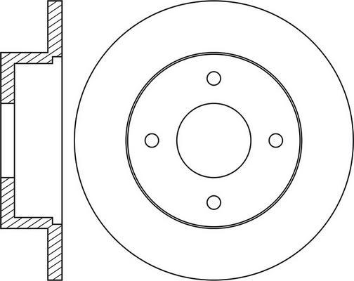 ATE 24 1113 0166 1 - Kočioni disk www.molydon.hr