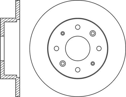 LUCAS DF2657 - Kočioni disk www.molydon.hr