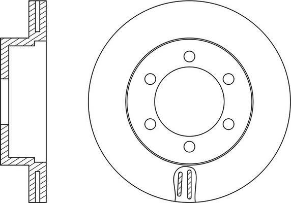 HELLA 8DD 355 105-431 - Kočioni disk www.molydon.hr