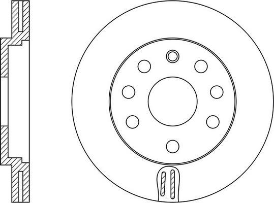 ATE 24 1125 0119 1 - Kočioni disk www.molydon.hr