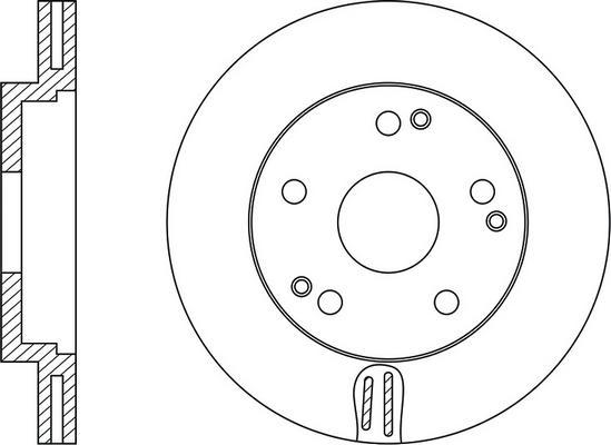 FIT FR0181V - Kočioni disk www.molydon.hr