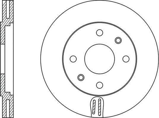 FIT FR0187V - Kočioni disk www.molydon.hr