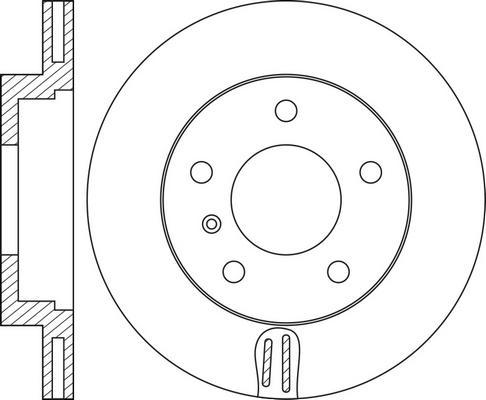 R Brake 78RBD20674 - Kočioni disk www.molydon.hr