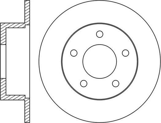 FIT FR0125 - Kočioni disk www.molydon.hr