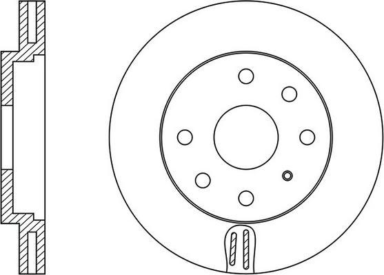 FIT FR0127V - Kočioni disk www.molydon.hr