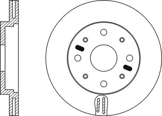 Open Parts BDA1146.20 - Kočioni disk www.molydon.hr