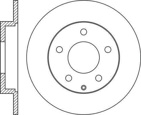 Comline ADC0421 - Kočioni disk www.molydon.hr