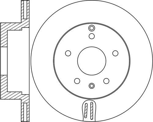 FIT FR0812V - Kočioni disk www.molydon.hr