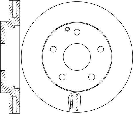 FIT FR0837V - Kočioni disk www.molydon.hr