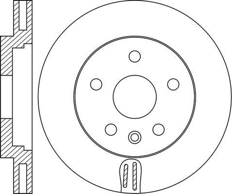 FIT FR0872V - Kočioni disk www.molydon.hr