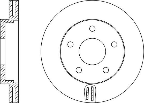 FIT FR0305V - Kočioni disk www.molydon.hr