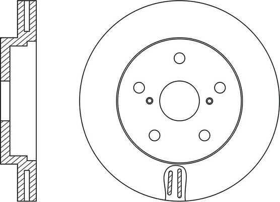 FIT FR0312V - Kočioni disk www.molydon.hr