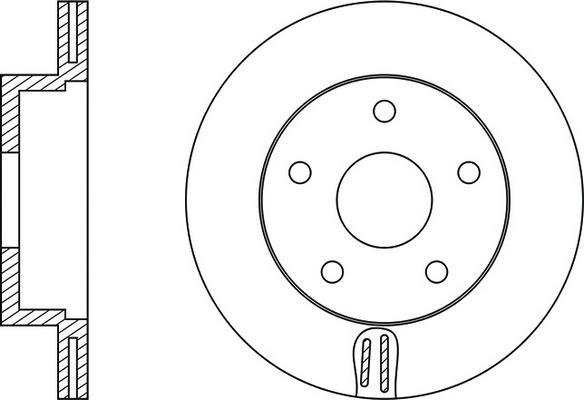 FIT FR0387V - Kočioni disk www.molydon.hr