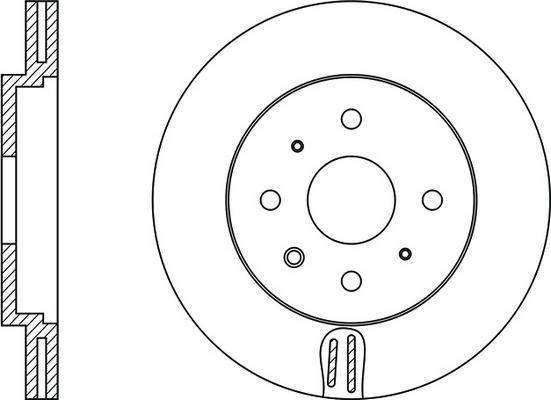 FIT FR0326V - Kočioni disk www.molydon.hr