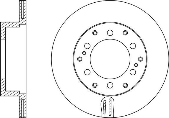 FIT FR0328V - Kočioni disk www.molydon.hr