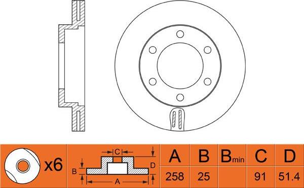 FIT FR0375V - Kočioni disk www.molydon.hr