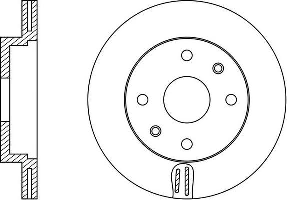 FIT FR0240V - Kočioni disk www.molydon.hr