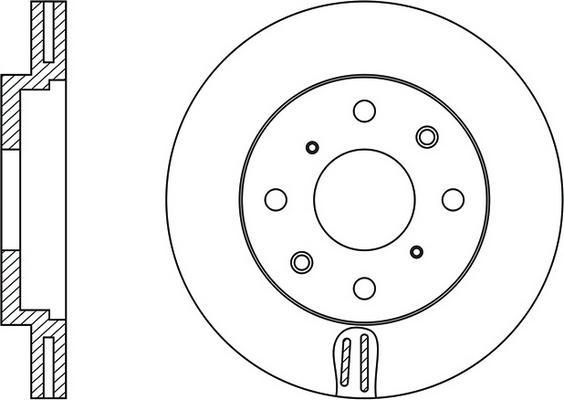 FIT FR0251V - Kočioni disk www.molydon.hr