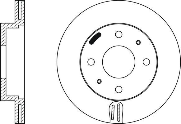 FIT FR0214V - Kočioni disk www.molydon.hr