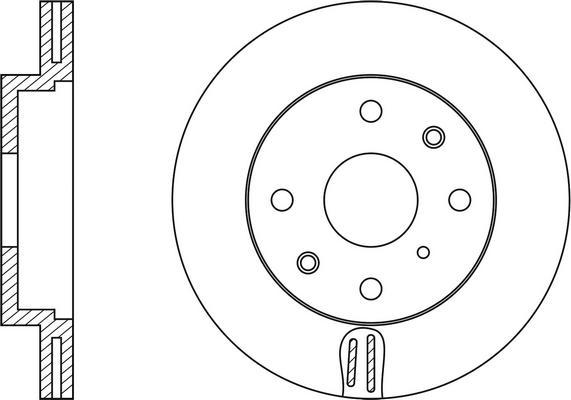 FIT FR0215V - Kočioni disk www.molydon.hr