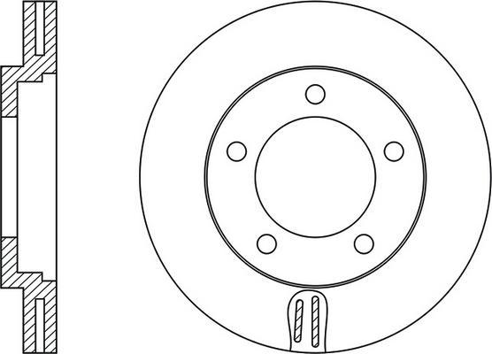 FIT FR0234V - Kočioni disk www.molydon.hr